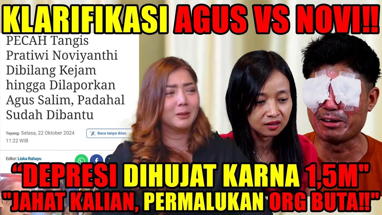 NOVI VS AGUS, DONASI 1,5M‼️