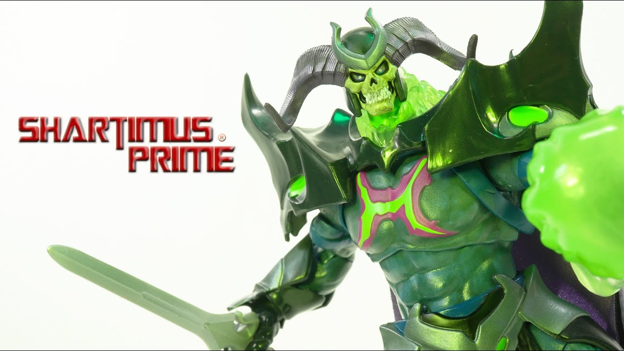 Masters of the Universe Revelation Skelegod Masterverse Mattel He Man Skeletor Action Figure Review