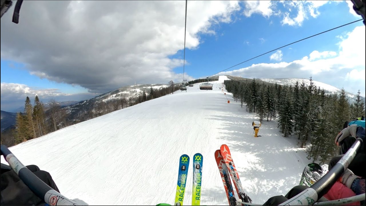 Idealne marcowe warunki w szczyrk mountain resort 2022 narty