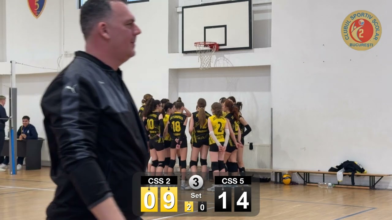 4K / Volei U15 / Campionatul Național 24/25 / Speranțe feminin / CSS 2 - CSS 5 3-0 / Setul 3 - part1