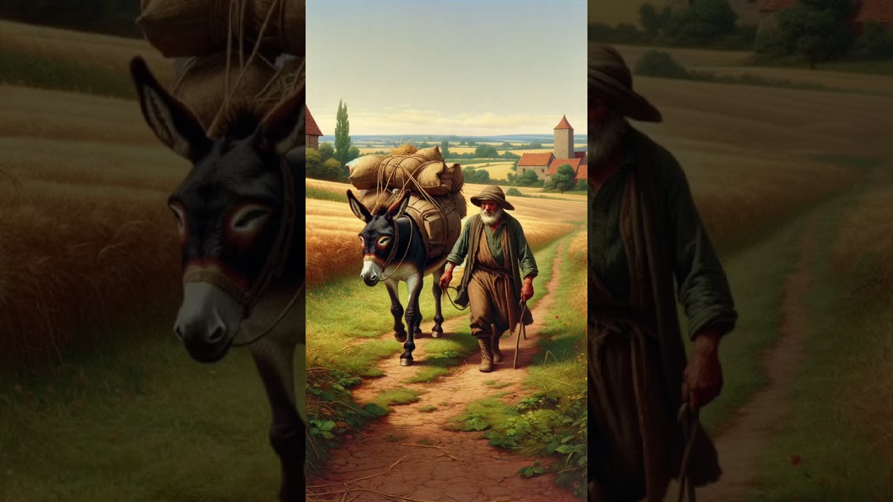 The Donkey and The Old Farmer 🐴🌾 | Life Isn&rsquo;t Always What It Seems