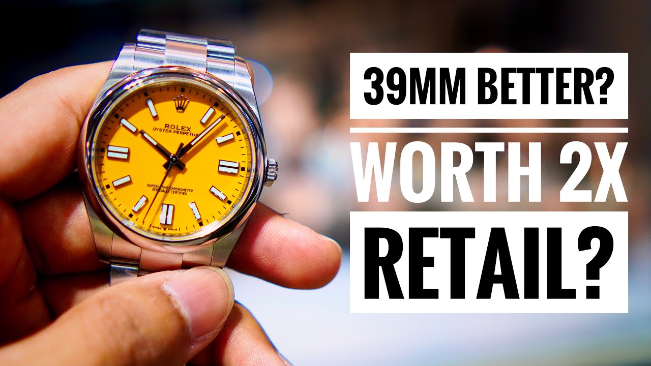 New Rolex Oyster Perpetual 41mm - Is It Too BIG & Is It WORTH $10K? | Hands-On 4K