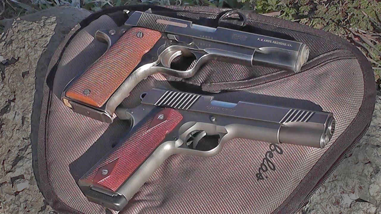 Star Super B & 1911 Pistols Compared