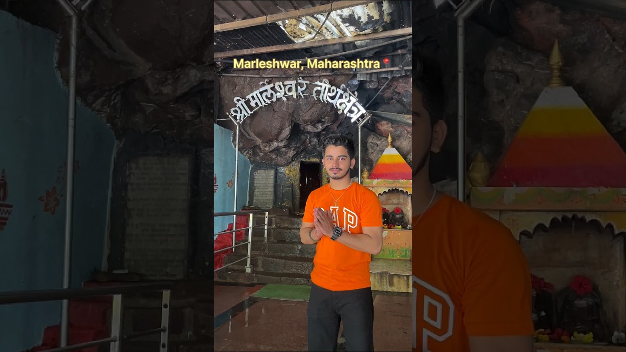 Marleshwar Mandir 🔱#marleshwar #kokan #ganpatipule #ratnagiri #shorts #vlog #travel #reels