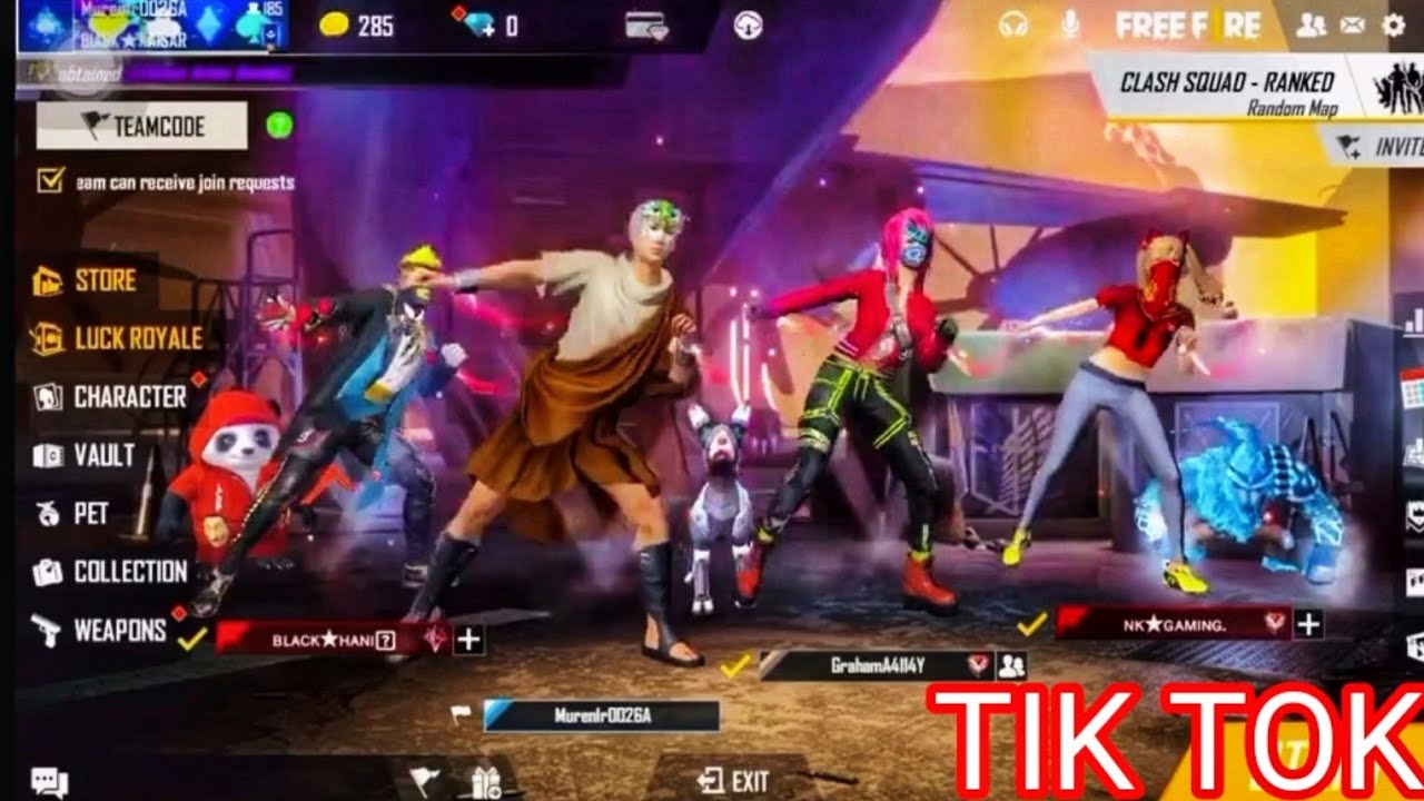 Tik tok Free Fire ( Tik Tok FF )  Lucu Banger Bikin Ngakak, Prank   Bot Buicn, Menghibur,  part 10
