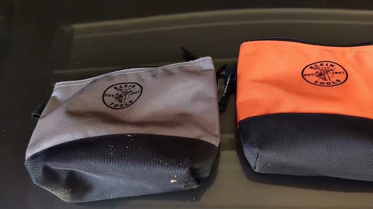 Klein Tools 55470 Utility Bag, Stand Up Zipper Tool Bags Review