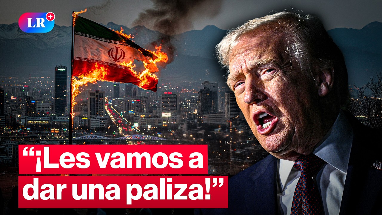 🚨 &Uacute;LTIMAHORA:  TRUMP AMENAZA con atacar IR&Aacute;N si reinicia su programa nuclear | #LR