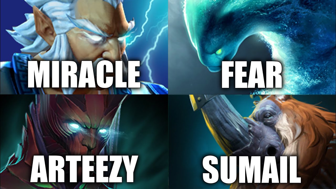 Miracle-, Arteezy, Bulba, Universe. Cr1t- vs Fear, Sumail, PPD, Moon, Yawar - NEL Dota 2