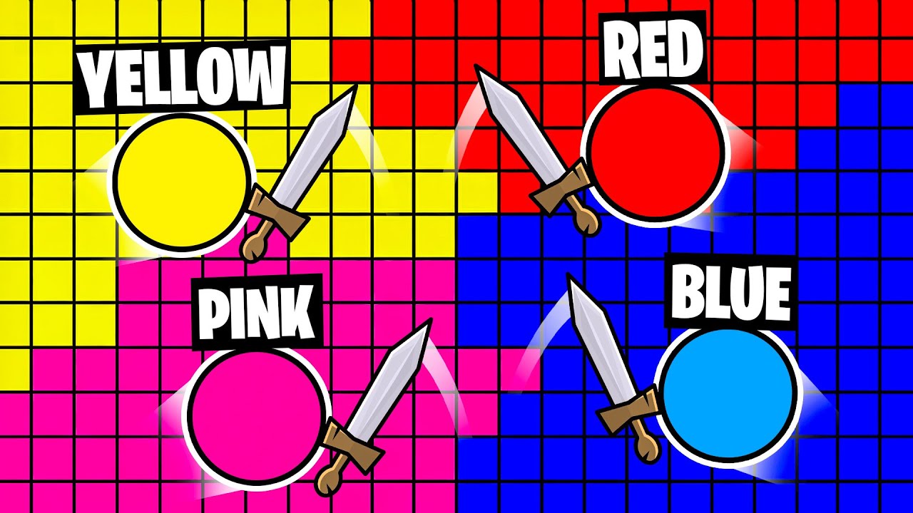 Territory Wars: Which Color Will Take Over the Map?