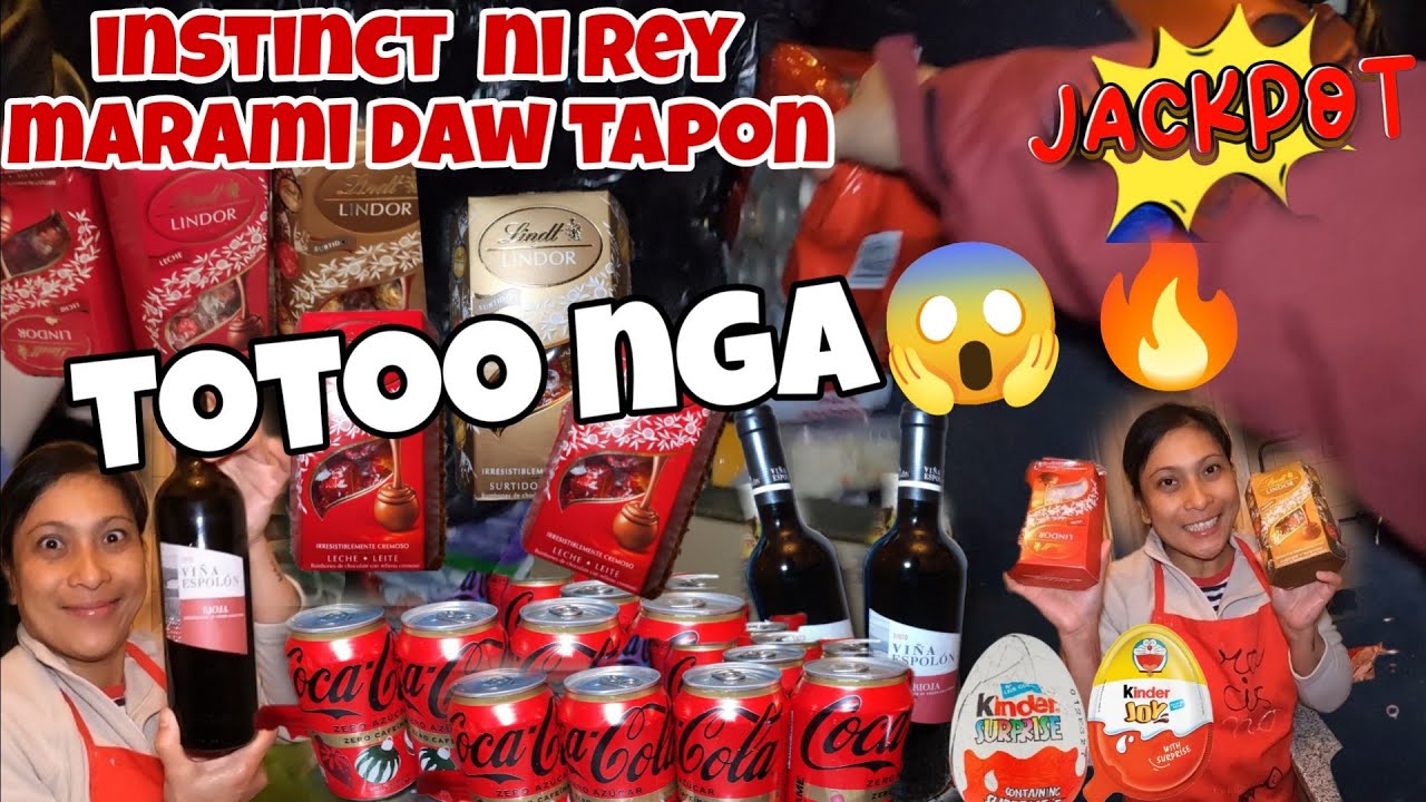 DUMPSTER DIVING :GRABE NAKIDAMPOT NARIN SI HUBBY MARAMING TAPON CHOCOLATE-REDWINE-COCACOLA-KARNE😱