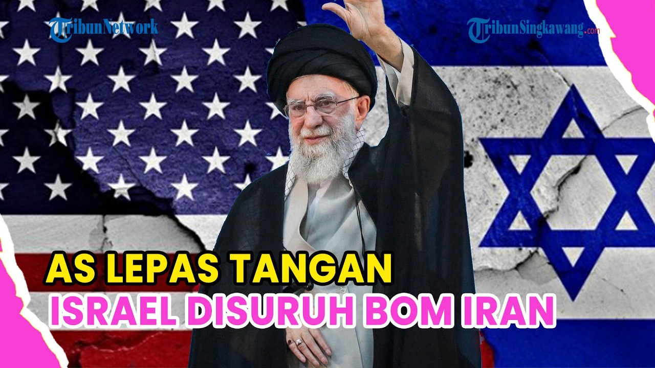 🔺AS LEPAS TANGAN, ISRAEL DISURUH BOM IRAN DULUAN❗