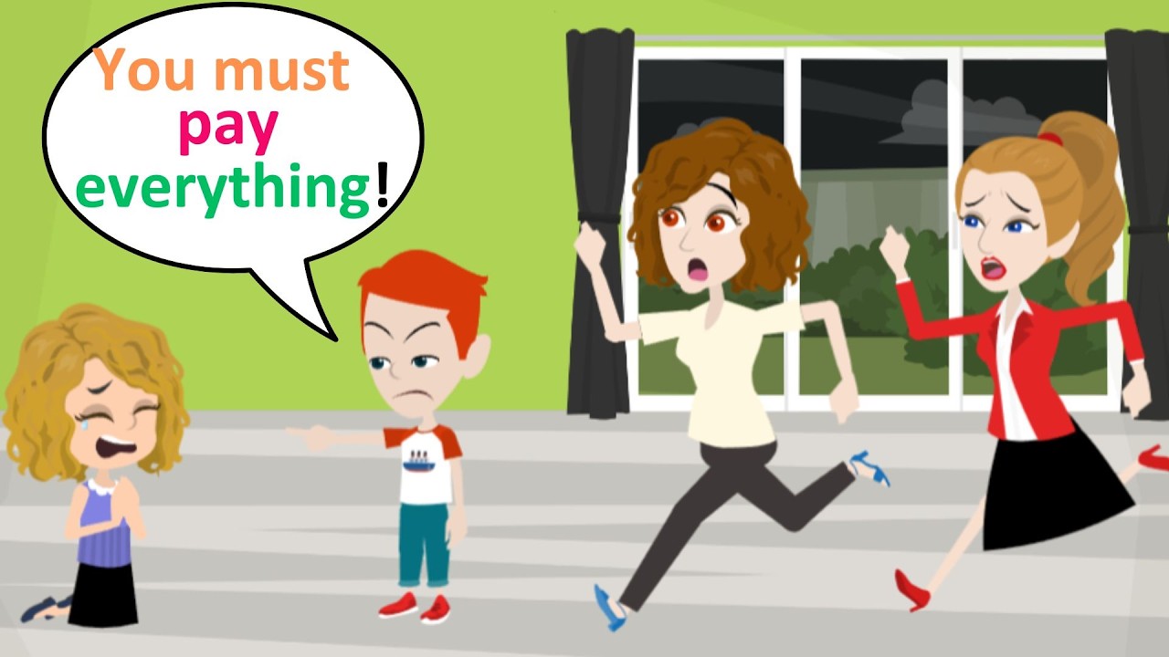 The day Lucas can teach Vivian a lesson - Funny Cartoon Story - Lucas English