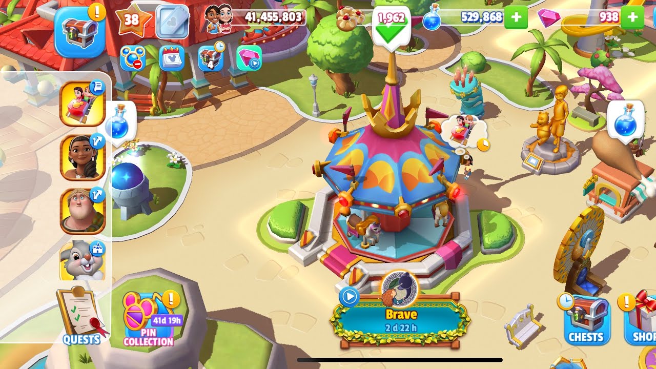 Magic Kingdoms 💙 pt. 27 ….let’s go on the carousel! 🎠