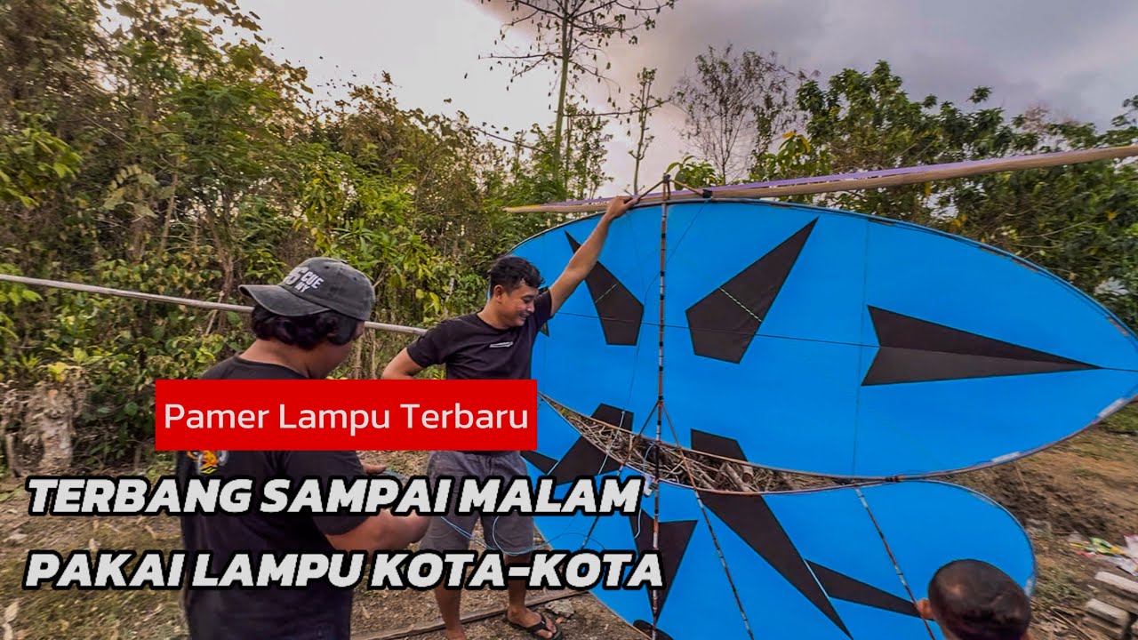 Pak Gendon Pamer Lampu Terbaru Speck ALON-ALON... Paidi Undi 3 PEMENANG hadiah Layangan