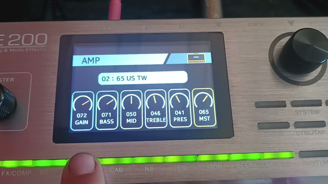 Mooer ge200 David Gilmour 