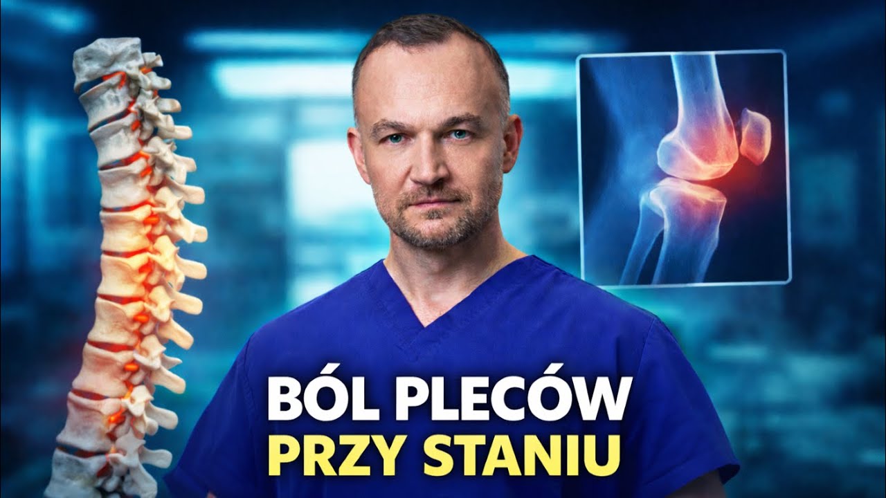 Dlaczego boli dół pleców przy staniu? Ukryta przyczyna 😳