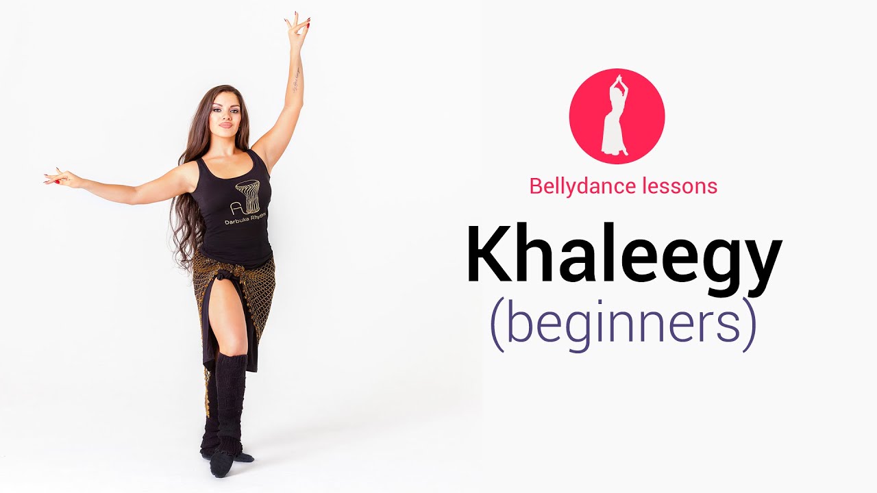 Belly dance lesson Rhythm Khaleegy by Diana Gnatchenko