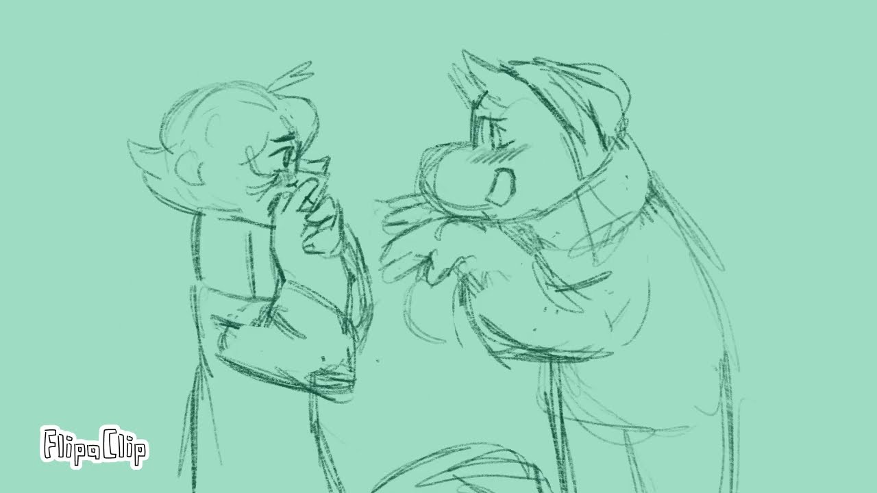 Lumity moments but it’s snufmin (snufkin and moomin from moomin valley