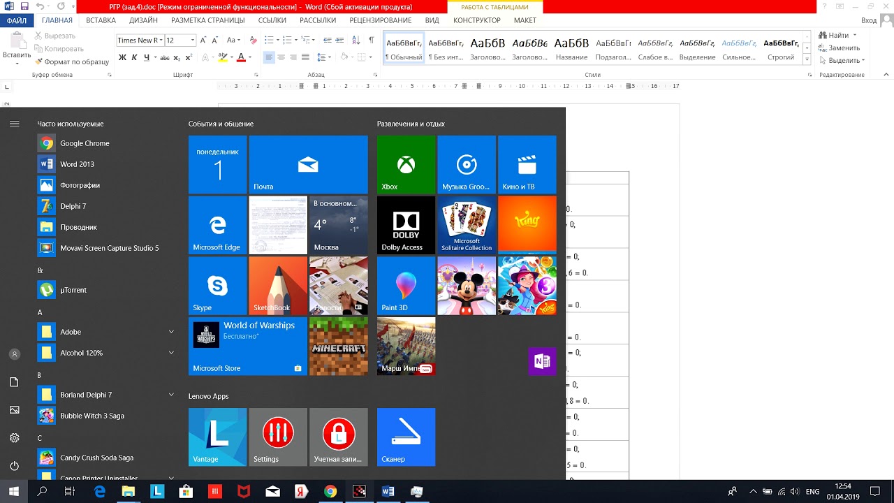 Решение уравнений в Scilab