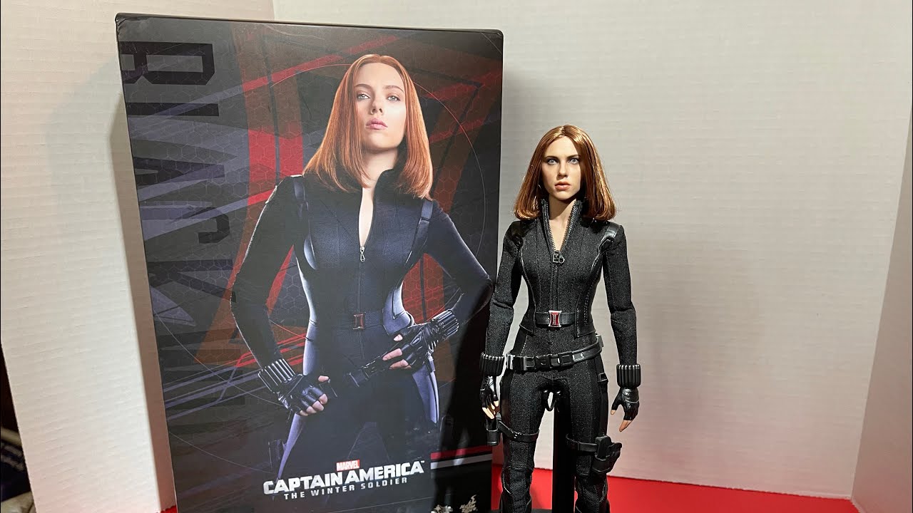Collectible Toy Unboxing: Captain America Winter Soldier Black Widow Sixth Scale Figure by Hot Toys