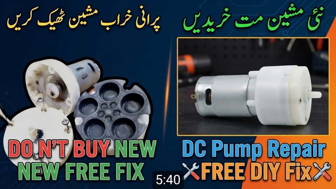 DC Gas Pump Repair | Free DIY Fix | Don’t Buy New Pump 😱