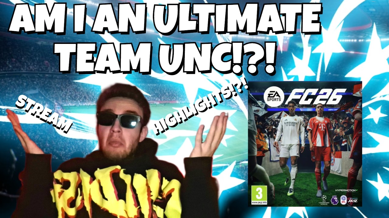 Я что, УЛЬТИМАТИВНАЯ КОМАНДА UNC?!?! | (ЛУЧШИЕ МОМЕНТЫ ТРАНСЛЯЦИИ FC26)