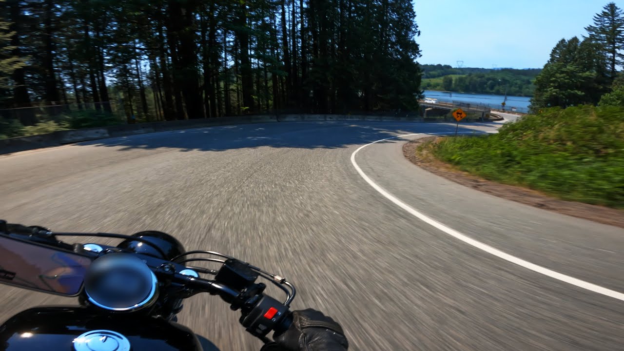 Yamaha Bolt | Mission, BC backroads | ASMR Pure Engine Sound