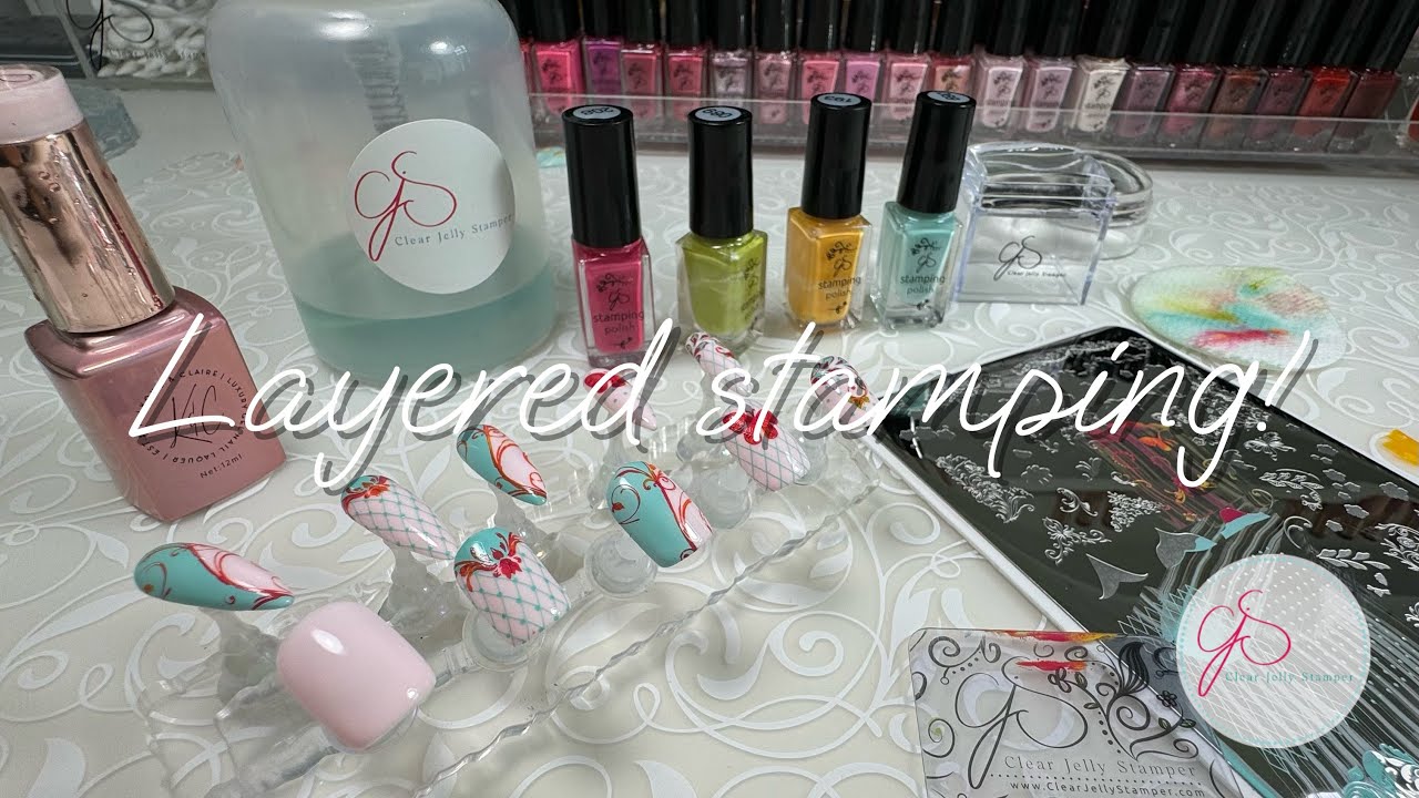 Layered Stamping Tutorial - Summer Look with Debbie