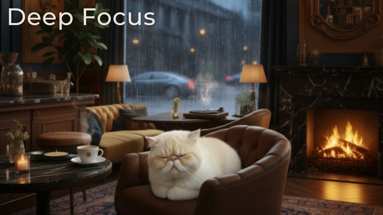 Deep Focus Cafe Jazz 🎧 119 Minutes of Soft Guitar & Piano for Work, Study & Calm Productivity