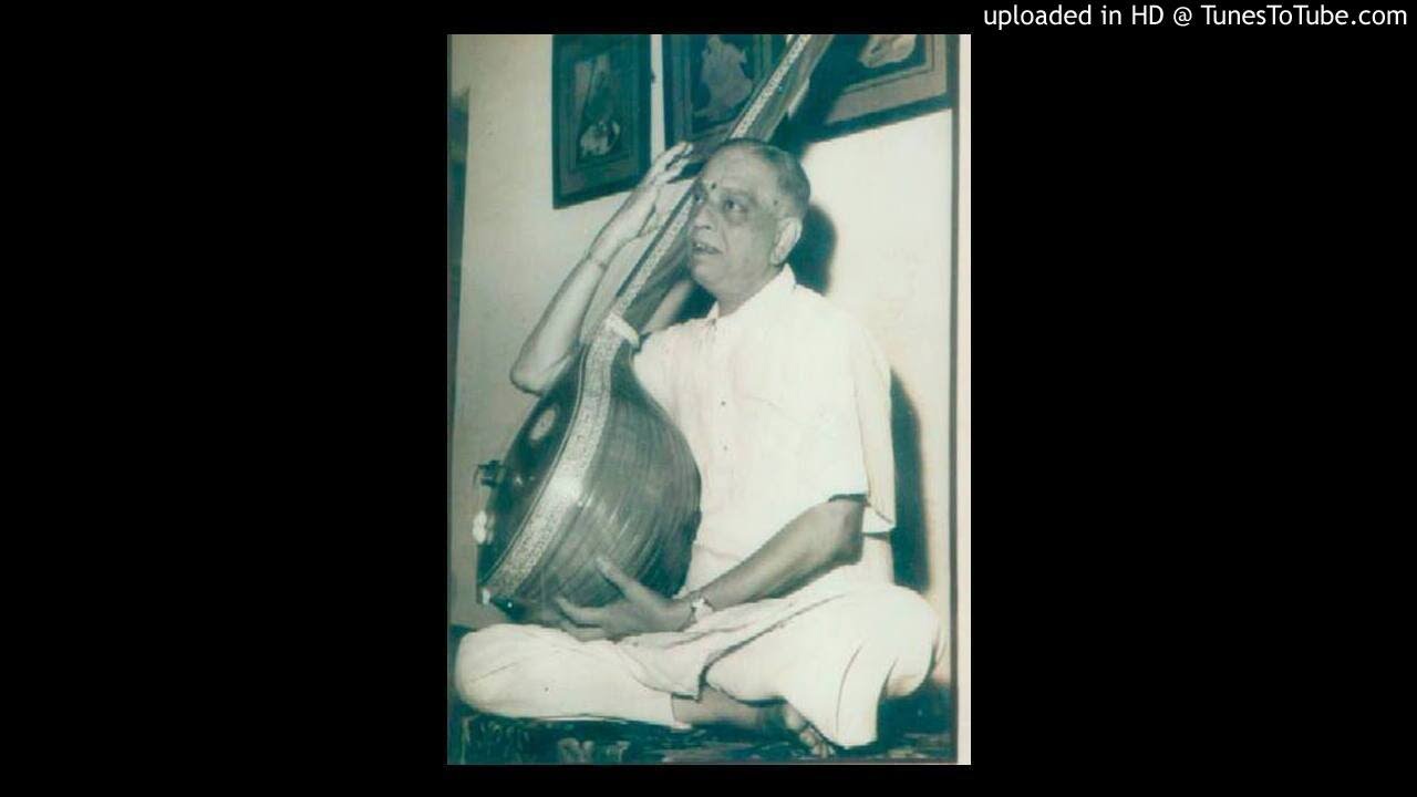GN Balasubramaniam - nannu brOvakanu viDavanurA - shankarAbharaNam - tyAgarAja