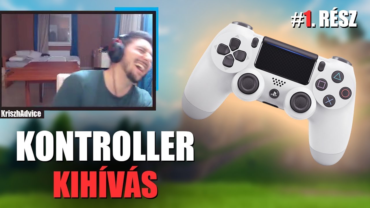 KIPRÓBÁLTAM A KONTROLLERT.. (Fortnite Battle Royale)