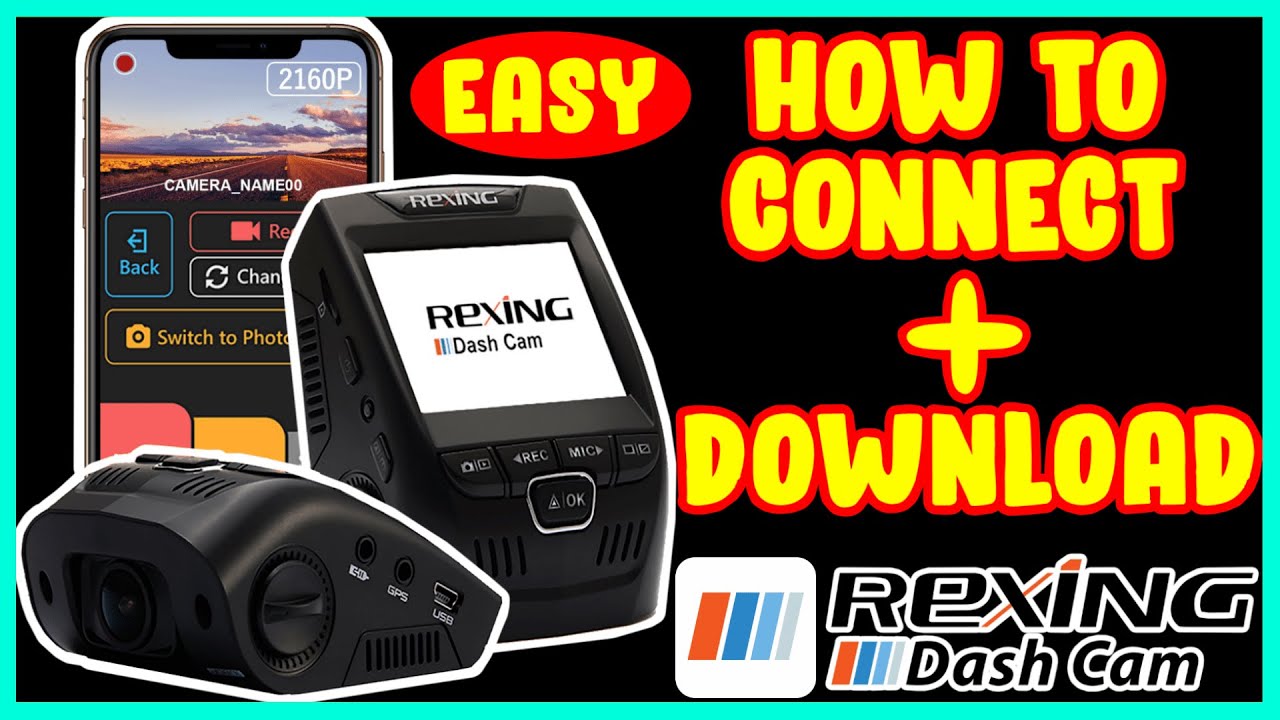 Rexing Как подключиться к видеорегистратору и загрузить видео