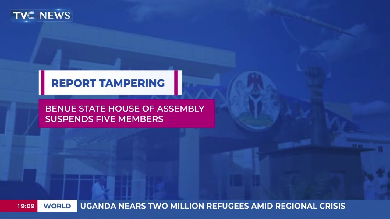 Benue State House Of Assembly Suspends Five Members