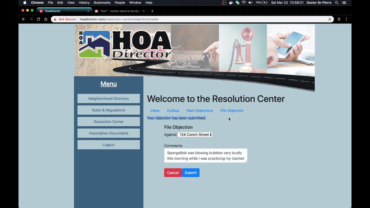 HOA Director Demo
