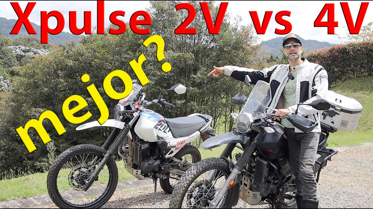 Hero Xpulse 4V vs Xpulse 2V,   si será que mejora en algo?