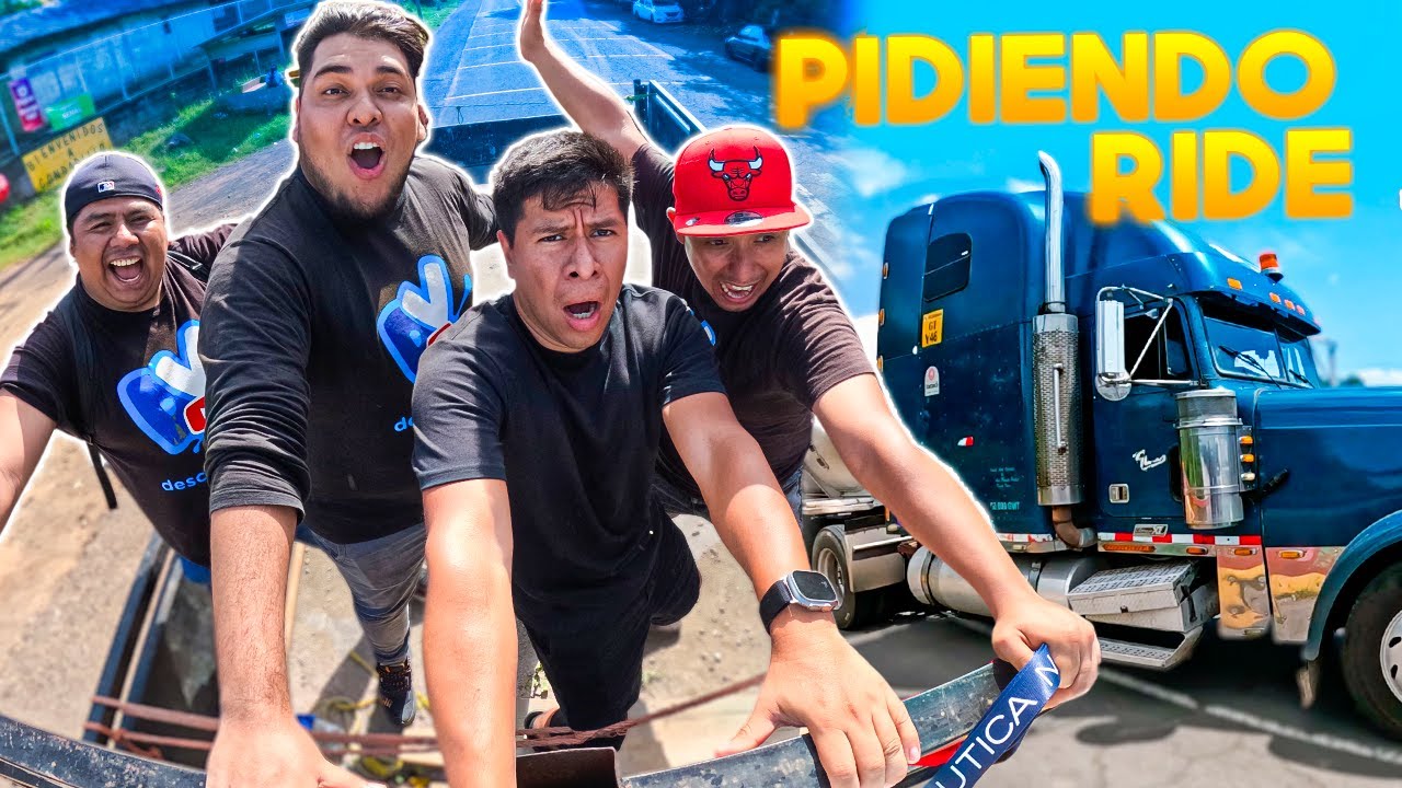 😰PIDIENDO RIDE de SAN SALVADOR hasta LA UNIÓN *¿Qué tan difícil es?* 🤔