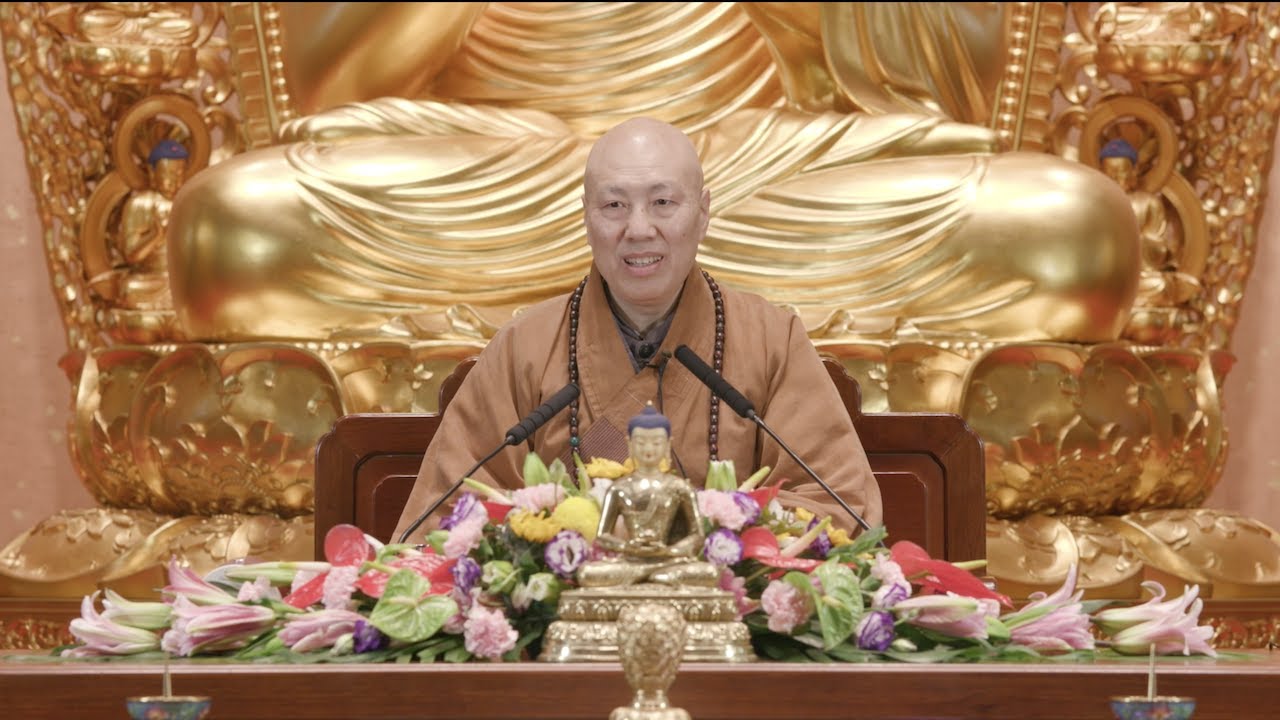 大安法師《2023年1月22日(正月初一)開示 - 柔忍》【無字幕視頻】-廬山東林寺