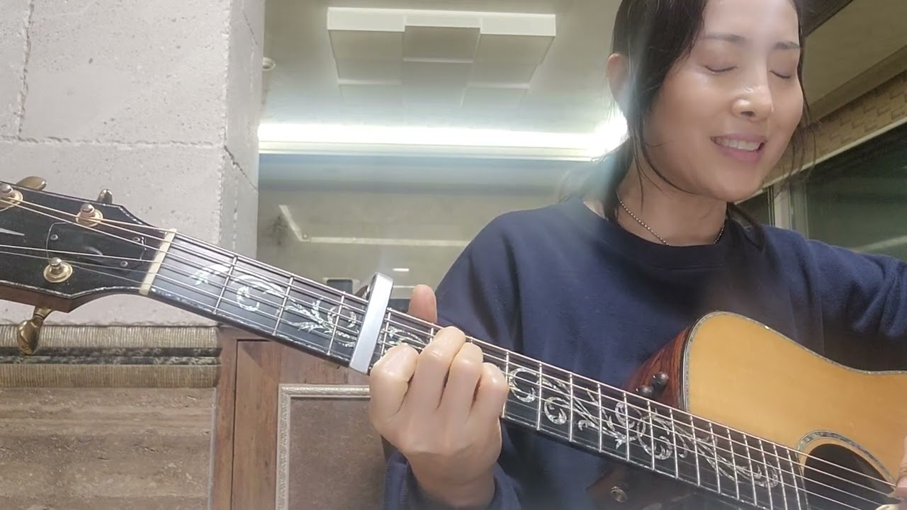#old #oldsong #acoustic #이정표 가야금 싱어송라이터 #황성옛터 (이정표) cover 