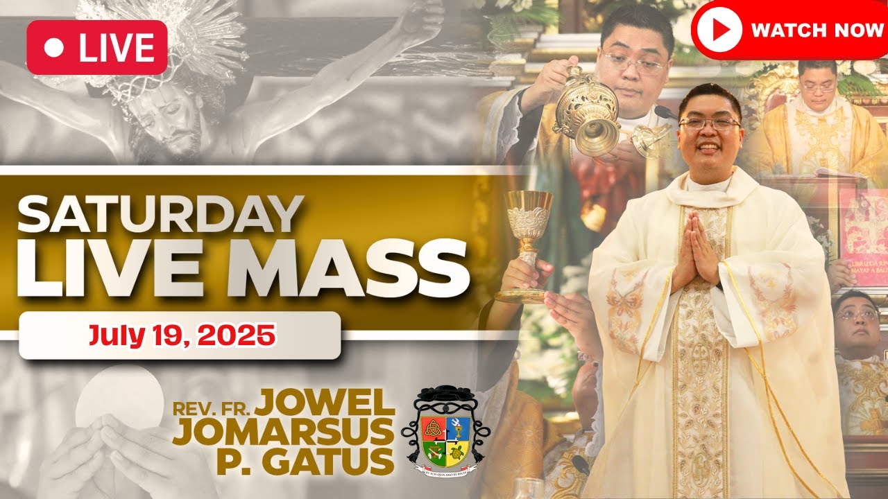 FILIPINO LIVE MASS TODAY ONLINE II JULY 19, 2025 II FR. JOWEL JOMARSUS GATUS