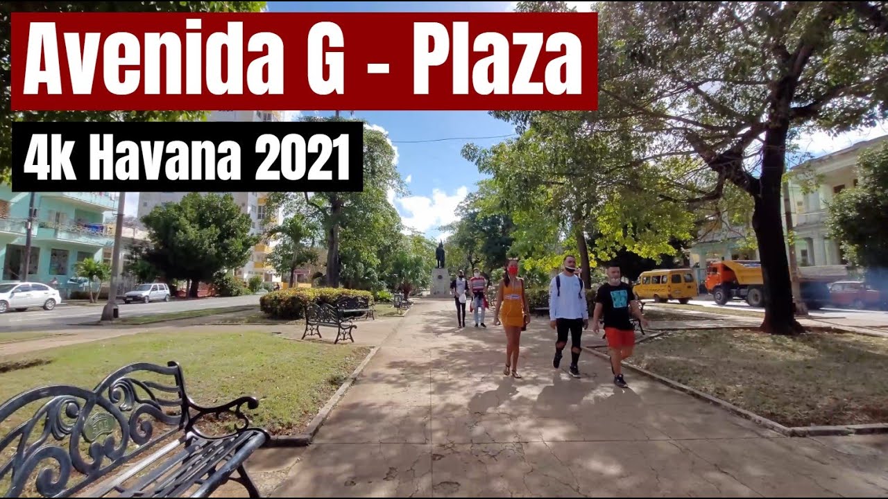 Calle G - Avenida de los presidentes - La Habana 2021