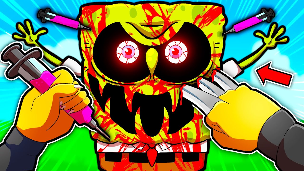ESPERIMENTI ILLEGALI SU SPONGEBOB.EXE IN VR! HO VOMITATO DALLE RISATE! *NON CI CREDO*