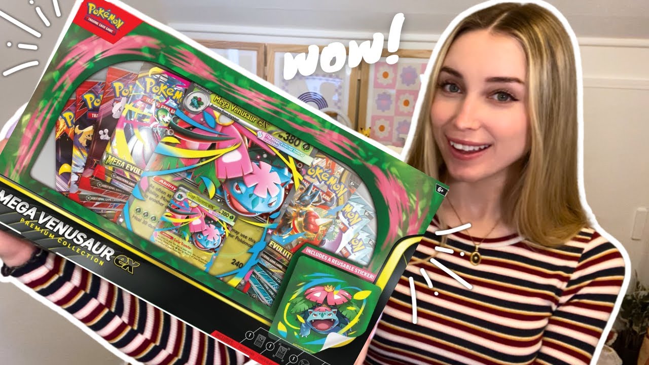 Распаковка коллекционного набора Mega Venusaur ex Premium Collection Box! (Распаковка набора Poké...