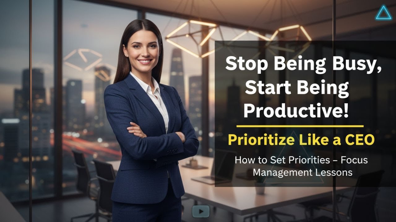 How to Set Priorities Like a CEO – Master Focus & Productivity