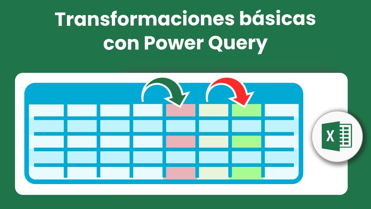 Excel para An&aacute;lisis de Datos: Transformaciones B&aacute;sicas en Power Query Sin C&oacute;digo #excel #powerquery
