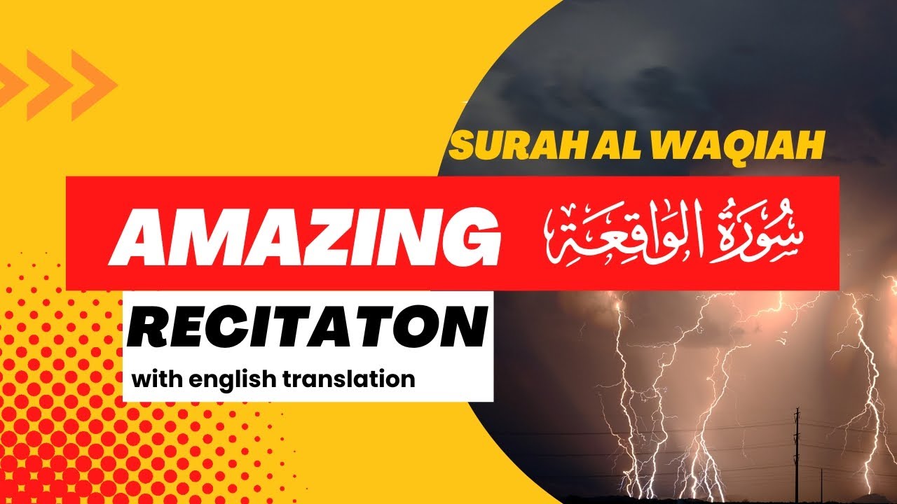 Surah Al Waqiah with Groundbreaking and Engaging Visualization, 4K