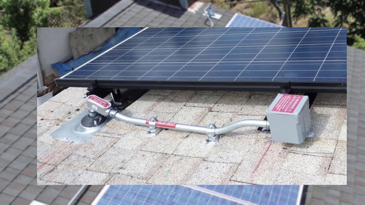 Solar Snack - Bad Conduit Mounting Examples