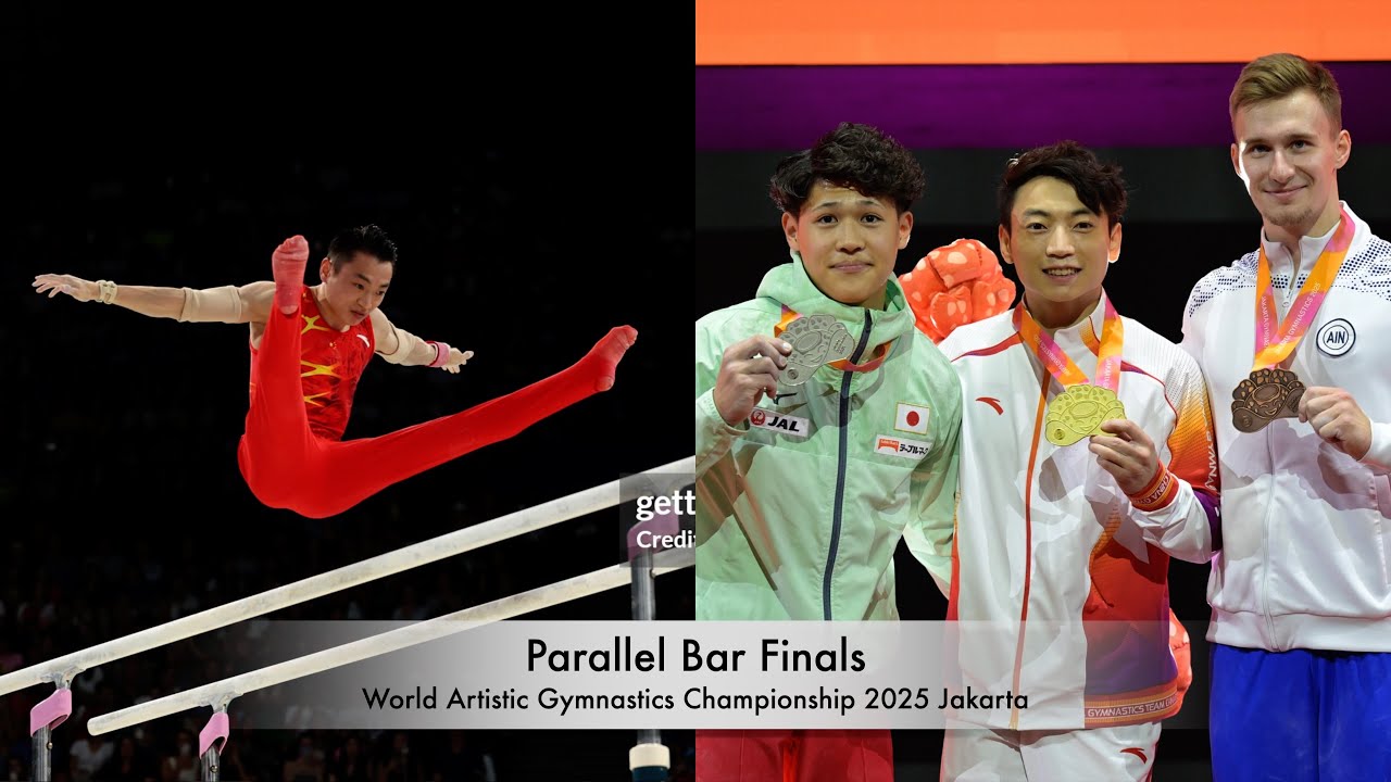 Men's Parallel Bar Finals Full Competition | World Artistic Gymnastics Championship 2025 Jakarta