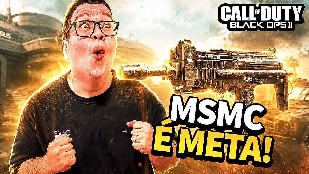 LIBEREI A MSMC... A MELHOR SMG DO COD BLACK OPS 2! 😮&zwj;🔥