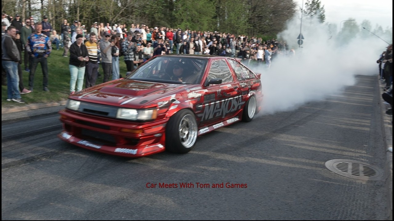 Tuner Car Burnouts | Vantaa Cruising 5.2025