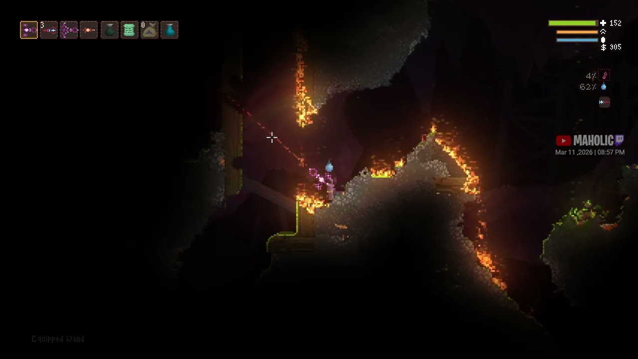 Noita🧙‍♂️✨🌋✅Twitch Vod➡️Daily run x192